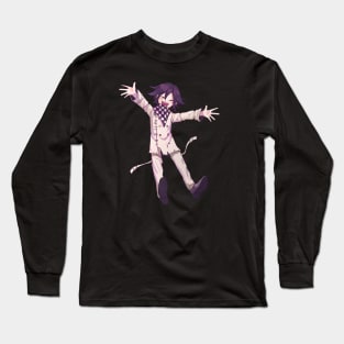 happy Kokichi Oma ndrv3 Long Sleeve T-Shirt